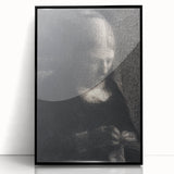 Impressionist Portrait Art - Seurat's "The Artist's Mother Embroidering