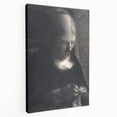 Impressionist Portrait Art - Seurat's "The Artist's Mother Embroidering