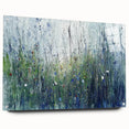 Serene Meadow Mist – Abstract Floral Canvas & Framed Art