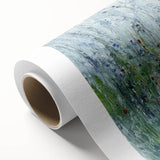 Serene Meadow Mist – Abstract Floral Canvas & Framed Art