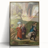 Modern Wall Art - Historical Scene with Vibrant Detail and Depth