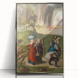 Modern Wall Art - Historical Scene with Vibrant Detail and Depth