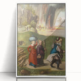 Modern Wall Art - Historical Scene with Vibrant Detail and Depth