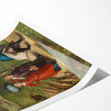 Modern Wall Art - Historical Scene with Vibrant Detail and Depth