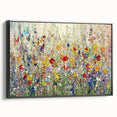 Vibrant Wildflower Meadow – Modern Canvas & Framed Wall Art
