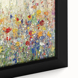 Vibrant Wildflower Meadow – Modern Canvas & Framed Wall Art