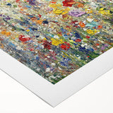 Vibrant Wildflower Meadow – Modern Canvas & Framed Wall Art