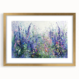 Lavender Dreamscape – Abstract Floral Canvas & Framed Art