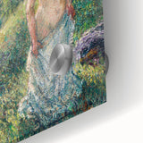 Impressionist Landscape Art - Pissarro's "The Bather" Print