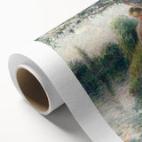 Impressionist Landscape Art - Pissarro's "The Bather" Print