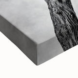 Minimalist Tree Silhouette – Modern Black & White Wall Art