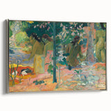 The Bathers: Paul Gauguin's Post-Impressionist Masterpiece Wall Art