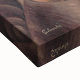 Modern Wall Art - Expressive Portrait of Lovers in Warm Earthy Tones