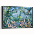 The Bathers: Paul Cézanne's Post-Impressionist Masterpiece Wall Art