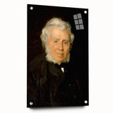 Modern Wall Art - Classic Portrait of Robert Walter Weir in Neutral Tones