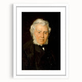 Modern Wall Art - Classic Portrait of Robert Walter Weir in Neutral Tones