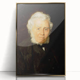 Modern Wall Art - Classic Portrait of Robert Walter Weir in Neutral Tones