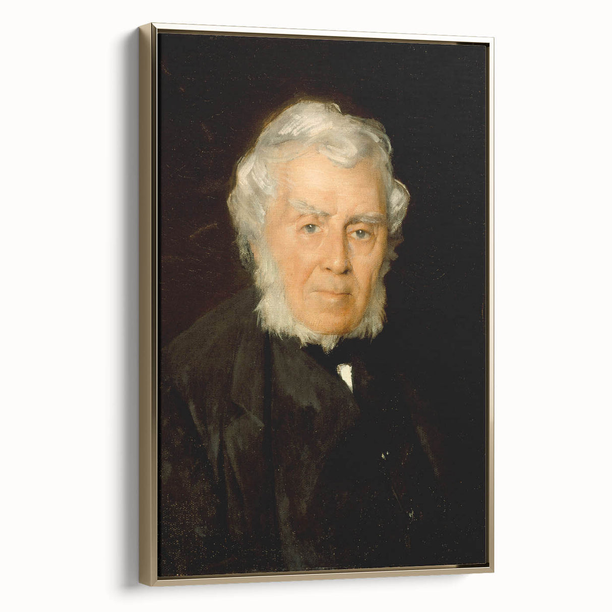 Modern Wall Art - Classic Portrait of Robert Walter Weir in Neutral Tones