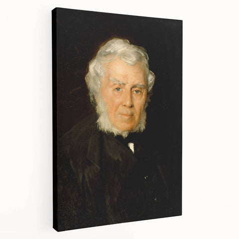Modern Wall Art - Classic Portrait of Robert Walter Weir in Neutral Tones