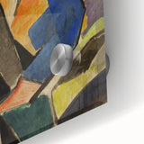 Modern Wall Art - Dynamic Abstract Composition in Bold, Vibrant Colors