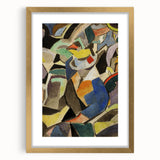 Modern Wall Art - Dynamic Abstract Composition in Bold, Vibrant Colors