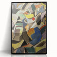 Modern Wall Art - Dynamic Abstract Composition in Bold, Vibrant Colors
