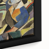 Modern Wall Art - Dynamic Abstract Composition in Bold, Vibrant Colors