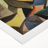 Modern Wall Art - Dynamic Abstract Composition in Bold, Vibrant Colors