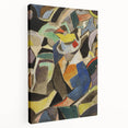 Modern Wall Art - Dynamic Abstract Composition in Bold, Vibrant Colors