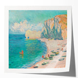 Impressionist Seascape - Claude Monet Prints of Beach and Cliffs