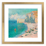 Impressionist Seascape - Claude Monet Prints of Beach and Cliffs