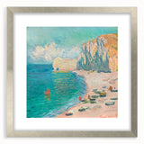 Impressionist Seascape - Claude Monet Prints of Beach and Cliffs