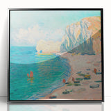 Impressionist Seascape - Claude Monet Prints of Beach and Cliffs