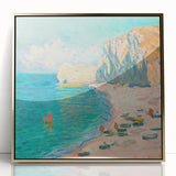Impressionist Seascape - Claude Monet Prints of Beach and Cliffs