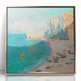 Impressionist Seascape - Claude Monet Prints of Beach and Cliffs