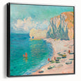 Impressionist Seascape - Claude Monet Prints of Beach and Cliffs