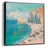 Impressionist Seascape - Claude Monet Prints of Beach and Cliffs