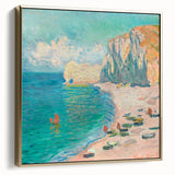 Impressionist Seascape - Claude Monet Prints of Beach and Cliffs