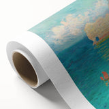 Impressionist Seascape - Claude Monet Prints of Beach and Cliffs