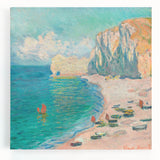 Impressionist Seascape - Claude Monet Prints of Beach and Cliffs