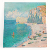 Impressionist Seascape - Claude Monet Prints of Beach and Cliffs