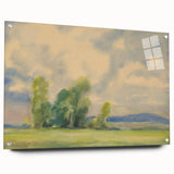 Landscape" Minimalist Modern Wall Art - Contemporary Nature Decor