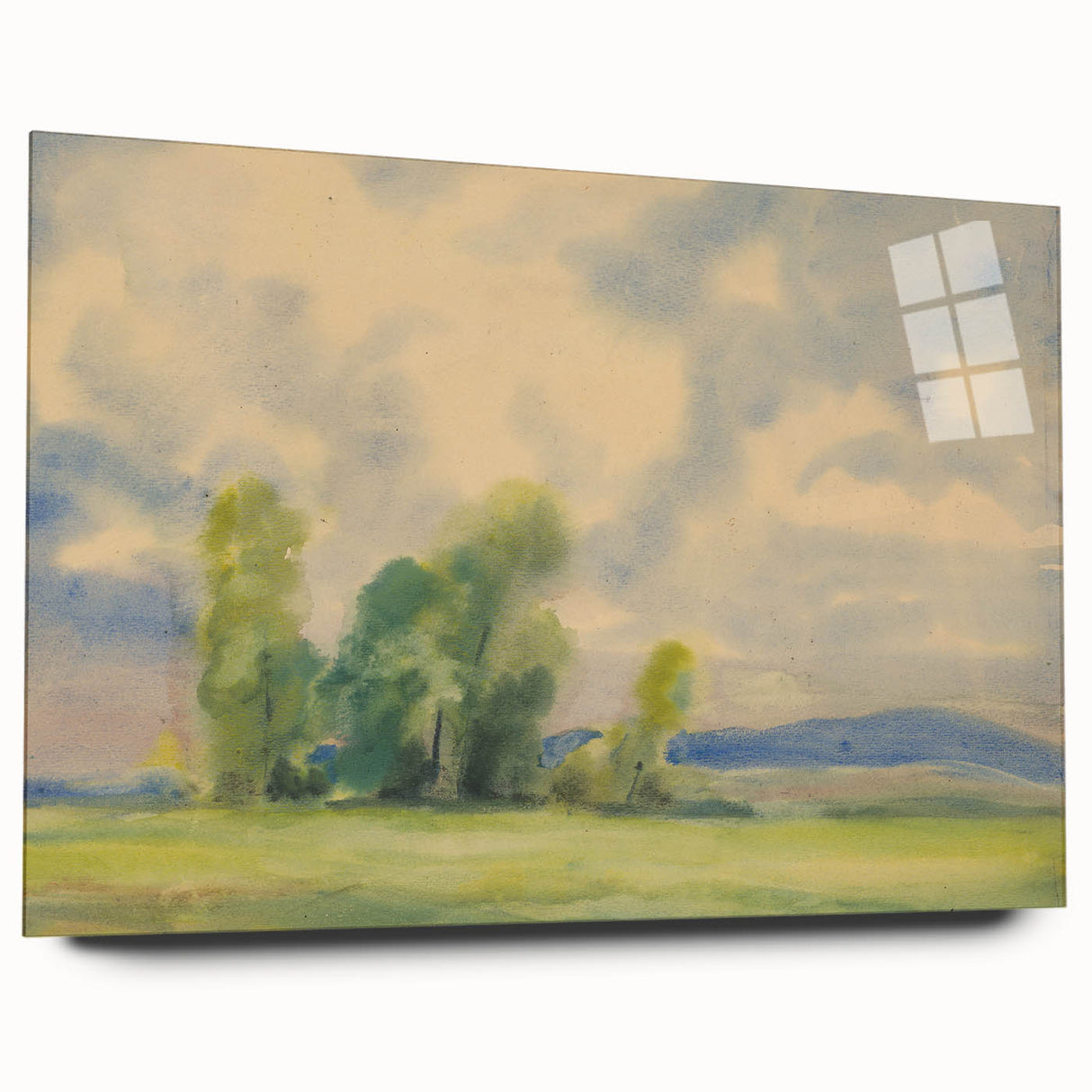 Landscape" Minimalist Modern Wall Art - Contemporary Nature Decor