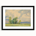 Landscape" Minimalist Modern Wall Art - Contemporary Nature Decor