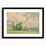 Landscape" Minimalist Modern Wall Art - Contemporary Nature Decor