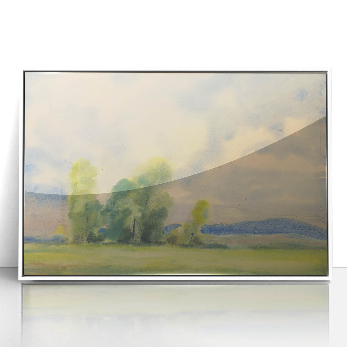 Landscape" Minimalist Modern Wall Art - Contemporary Nature Decor
