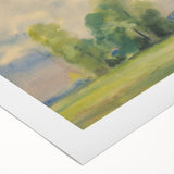 Landscape" Minimalist Modern Wall Art - Contemporary Nature Decor