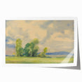 Landscape" Minimalist Modern Wall Art - Contemporary Nature Decor