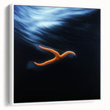 Underwater Drift – Dynamic Abstract Ocean Motion Wall Art Design