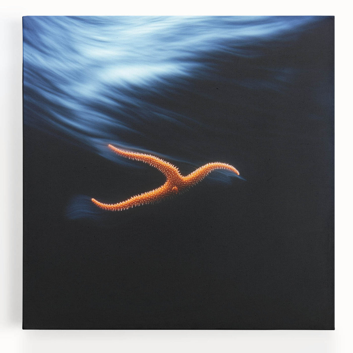 Underwater Drift – Dynamic Abstract Ocean Motion Wall Art Design